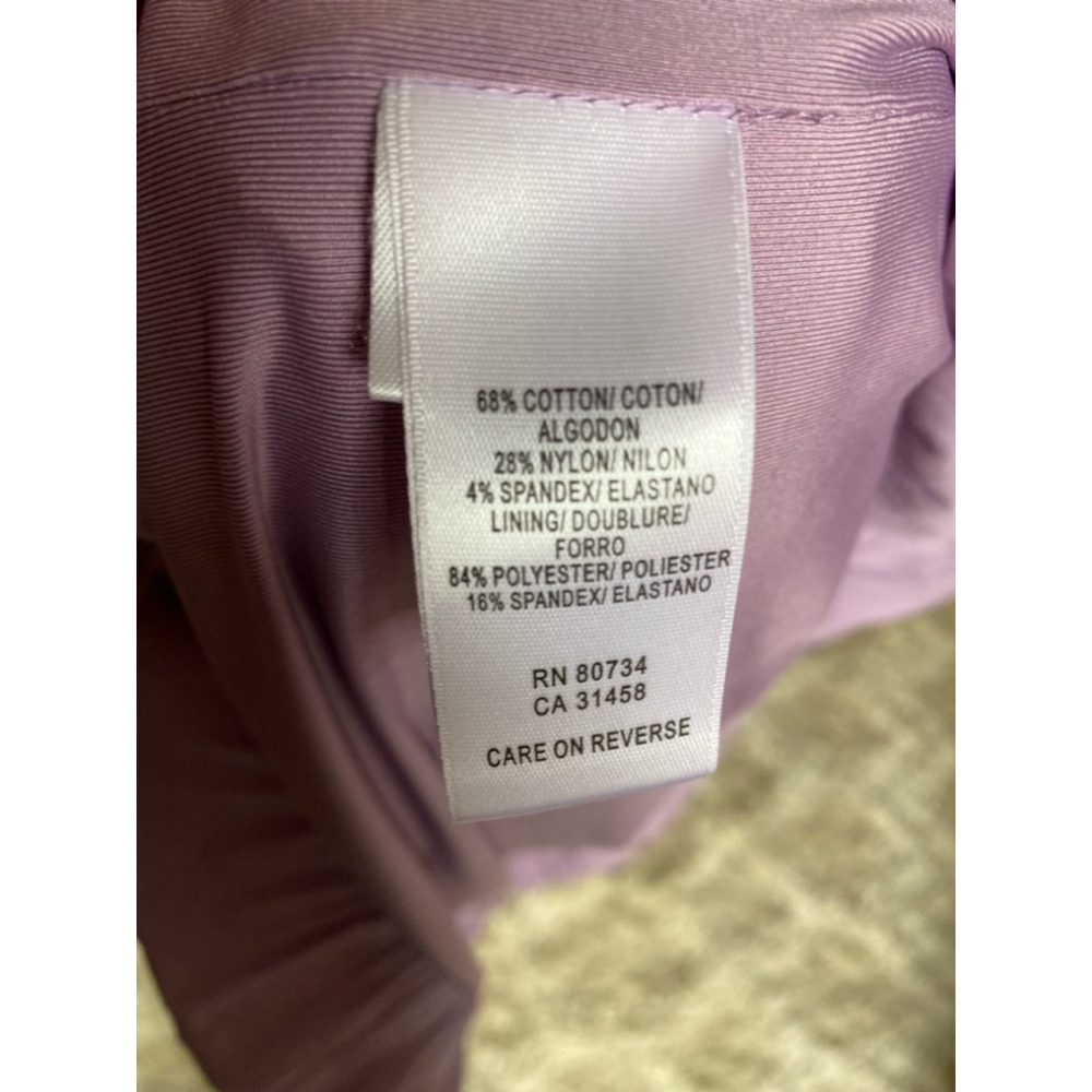 BCBGMaxAzria Lavender Sleeveless Midi Dress - Picture 8 of 9